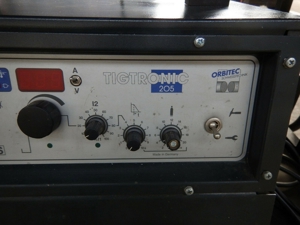 Orbitec Tigtronic 205 Orbital Schweißmaschine Schweißgerät Bild 3