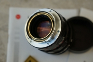 Rare, Leica Summilux M 1,4 50mm. Black paint finish Bild 6