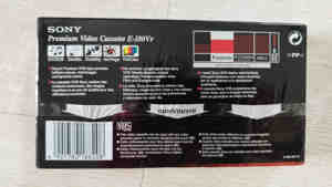 1 Video VHS Kassette Sony Premium E-180 VF, OVP Bild 2