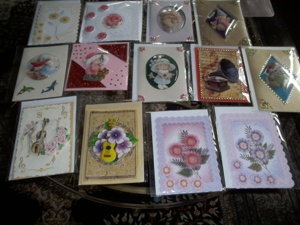 Karten ohne Aufschrift