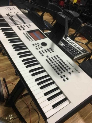 Yamaha Motif XF7 Keyboard Synthesizer WHITE Anniversary (MINT) Bild 4