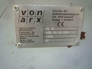 Betonfräse Von Arx VA 30 S mit Vorschubgerät Bild 7