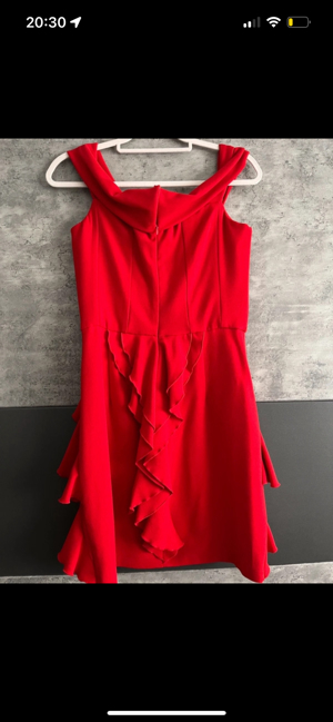 Rotes Kleid Marke Lou  Bild 2