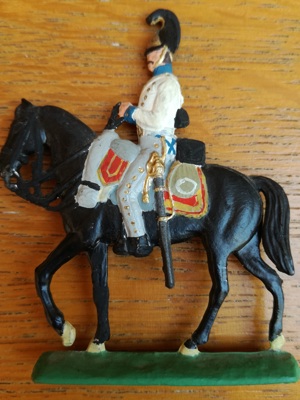 2 Zinnsoldaten Preußische Kürassiere zu Pferd, fein und authentisch bemalt, 1790-1815 Bild 5
