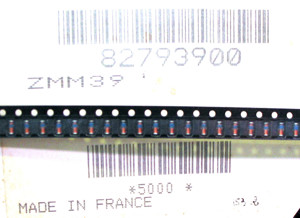 100 Stück - Zener Diode - ZMM39   82793900 - SMD - 39V - Restbestand - Cut Tape Bild 2