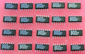 Signetics IC LM339D Quad Differential Voltage Comparator 14 pins - NOS New Old Stock - Menge wählbar Bild 5