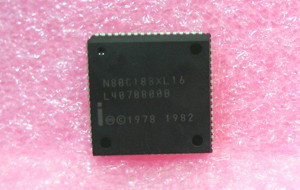 Intel - CPU - Mikroprozessor - N80C188XL16 - L40700800B - PLCC- 68 pin - 1982 Bild 2