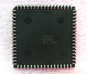 AMD   Intel N80C188 AH 238ES3A - CPU - Microprocessor   Mikroprozessor - 68 pin - 1982 Bild 2