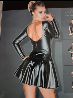 Neues Dress sexy Kleid Noir Handmade  Bild 2