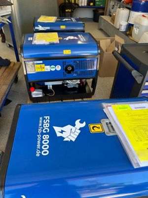 7,5 kVA Stromerzeuger Stromaggregat IP54 - Baustellenaggregat Bild 4