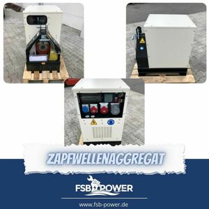 30   40   60   80   100 kVA Zapfwellengenerator Notstromaggregat Stromerzeuger Bild 7