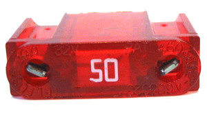 Littelfuse   Sicherung 299 - 32V   50A - 46046  - rot - neuwertig Bild 3