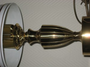 Lithophanie-Lampe, Porzellanschirm Bild 4