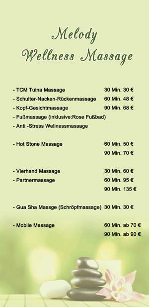 Melody Welllness Massage  5 Euro Rabatt  Bild 6