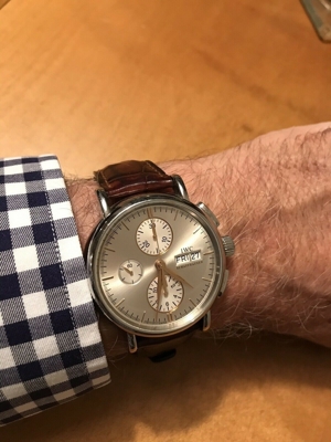 IWC Portofino Chronograph Ref. 378302 mit Box und Papieren