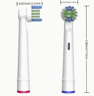 8 Ersatz-Zahnbürstenköpfe kompatibel mit Oral B elektrischen Zahn Bild 8