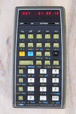  HEWLETT PACKARD HP-67 Programmierbarer Taschenrechner +Akku+Ladegerät+Zubehör ua Bild 2