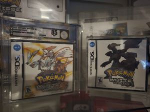  NDS Pokemon White (factory seal) & White 2 VGA85 NM+ US VERSION (WEISS + WEISS2) Bild 1