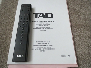 TAD D1000MK2 3 in 1 SACD-Spieler + DAC +Vorverstärker Bild 6