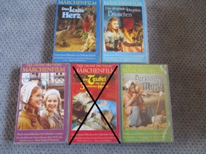 VHS Benjamin Blümchen,Peter Pan,Märchen,Tabaluga 17 Stück Bild 2