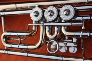 Konzerttrompete in B von A.E. Fischer aus Bremen gebraucht zu verkaufen Bild 7