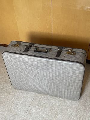 50er 60er Koffer Reisekoffer Retro, guter Zustand Bild 2