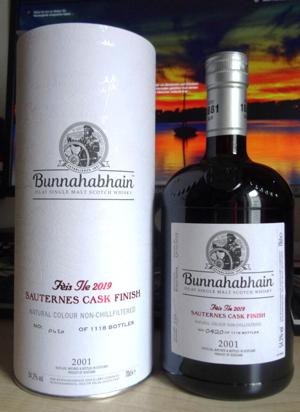  Bunnahabhain 17ys Sauternes Feis Ile 2019 Bottling Single Malt Scotch Whisky