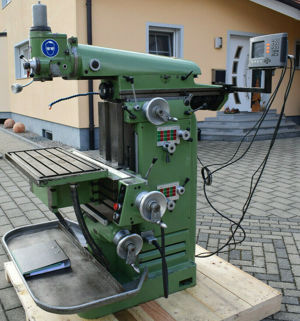 Thiel Duplex 159, Fräsmaschine, Universalfräsmaschine, Werkzeugfräsmaschine Bild 1