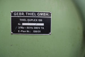 Thiel Duplex 159, Fräsmaschine, Universalfräsmaschine, Werkzeugfräsmaschine Bild 3