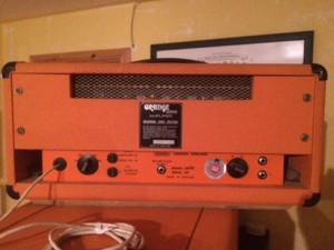 Vintage Orange Gitarrenvertärker OR120 incl