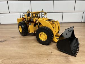  Le Tourneau L-1850 Loader 55yd  Bucket - Yellow TWH 1:50 Keine OVP