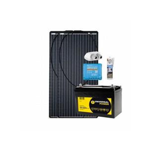 www.shop.vonporsch.de | Wohnmobil Solar-Set 100W 78 Ah AGM Batterie Victron MPPT 411,72   Bild 2
