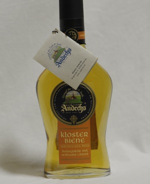 Kloster Andechs Klosterbiene 0,5l NEU OVP Honiglikör mit Williams Birne