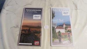 Kärnten, Freizeit- und Radkarte zu verschenken