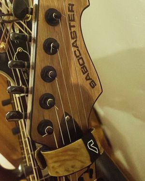  e gitarre Sabocaster (Stratocaster) Fender Noblesse Bild 6