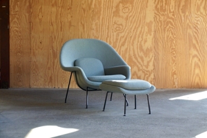Knoll Womb Chair + Ottoman by Eero Saarinen Bild 6