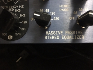 Massive Passive Manley Stereo Equalizer TUBE EQ Audio 2-Kanal Bild 4