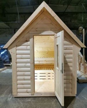 Sauna Gartensauna Kota 4.0m  Kiefer