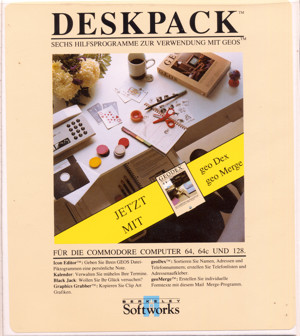 Markt u Technik c64 Buch GEOS Deskpack Bild 1