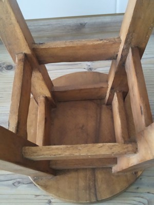 Motiv Katze - Kinderhocker, Schemel, Kinderstuhl Bild 3