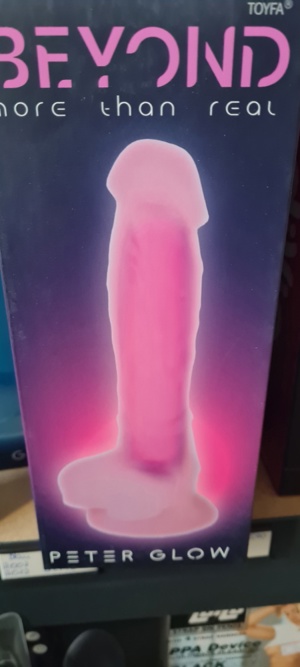 Leuchtender Dildo Pink     