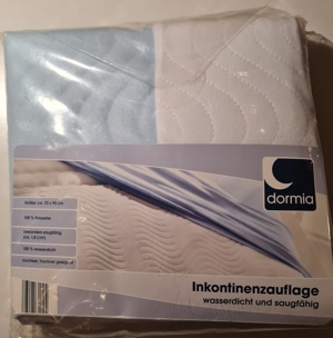 Inkontinenzauflage Dormia