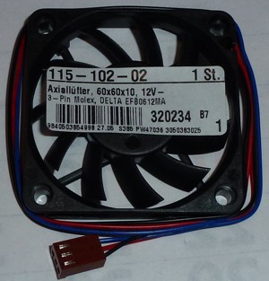 PC Lüfter 12V DC 0,12A   Bild 2