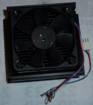 Lüfter mit Kühlkörper für Computer CPU Bild 1