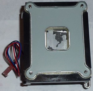 PC Lüfter mit Kühlkörper für Computer CPU Bild 2