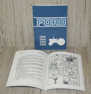 Ford Bedienungsanleitung Traktor 2  .  Bild 1