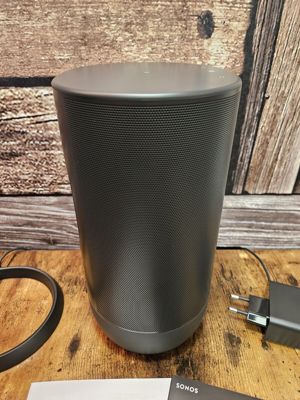 Sonos Move WLAN Bluetooth Smart Speaker - Schwarz Bild 5