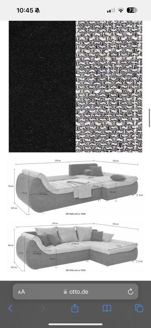 Sofa Couch zum Verkaufen Bild 1
