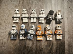 Lego Star Wars Minifiguren Clonetrooper Stormtrooper Wolffe Rex Phase II Bild 1