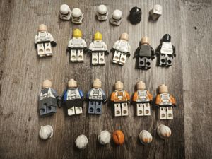 Lego Star Wars Minifiguren Clonetrooper Stormtrooper Wolffe Rex Phase II Bild 3